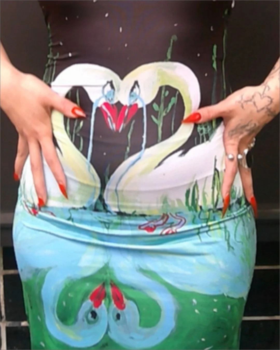 SWAN DRESS — Rhi Dancey